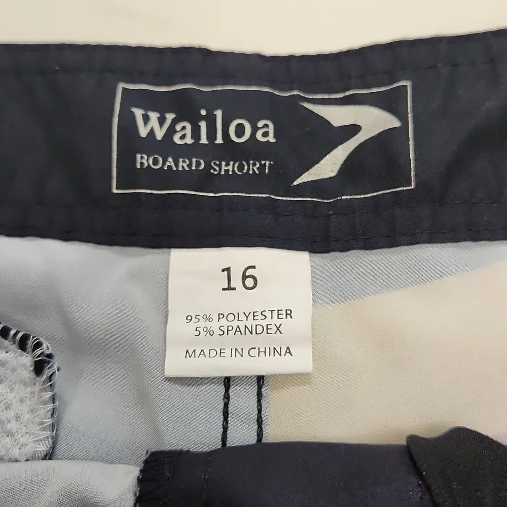 Wailoa Hawaiian Board Shorts 16